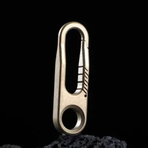 Mini Titanium Keychain Carabiner Bag Zipper Head Repair DIY Accessories (2) 3 11zon