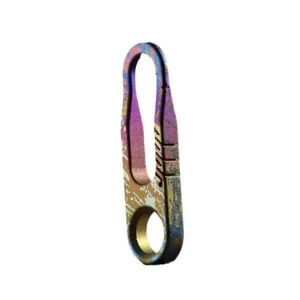 Mini Titanium Keychain Carabiner Bag Zipper Head Repair DIY Accessories (4) 4 11zon